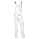 Salopette da lavoro Deltaplus Panostyle M6SAL, bianco/grigio