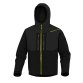 Giacca Deltaplus Softshell Horten, nero/giallo