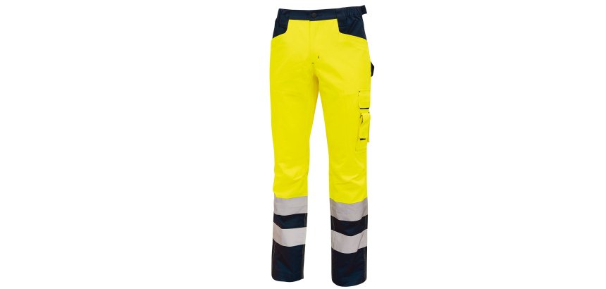 Pantalone invernale alta visibilità U-Power Beacon, giallo fluo
