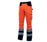 Pantalone invernale alta visibilità U-Power Beacon, arancio fluo