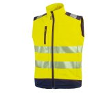 Gilet alta visibiltà U-Power Softshell Dany, giallo fluo