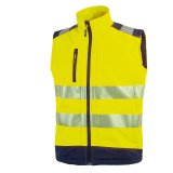 Gilet alta visibiltà U-Power Softshell Dany, giallo fluo