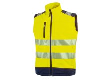 Gilet alta visibiltà U-Power Softshell Dany, giallo fluo