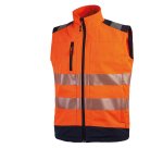 Gilet alta visibiltà U-Power Softshell Dany, arancio fluo