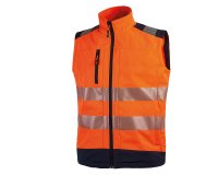 Gilet alta visibiltà U-Power Softshell Dany, arancio fluo