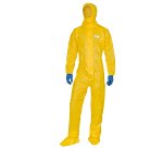 Tuta di protezione monouso Deltaplus Deltachem, giallo