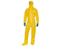 Tuta di protezione monouso Deltaplus Deltachem, giallo