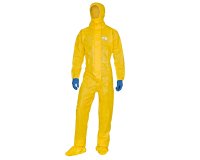 Tuta di protezione Deltachem - taglia L - giallo - Deltaplus