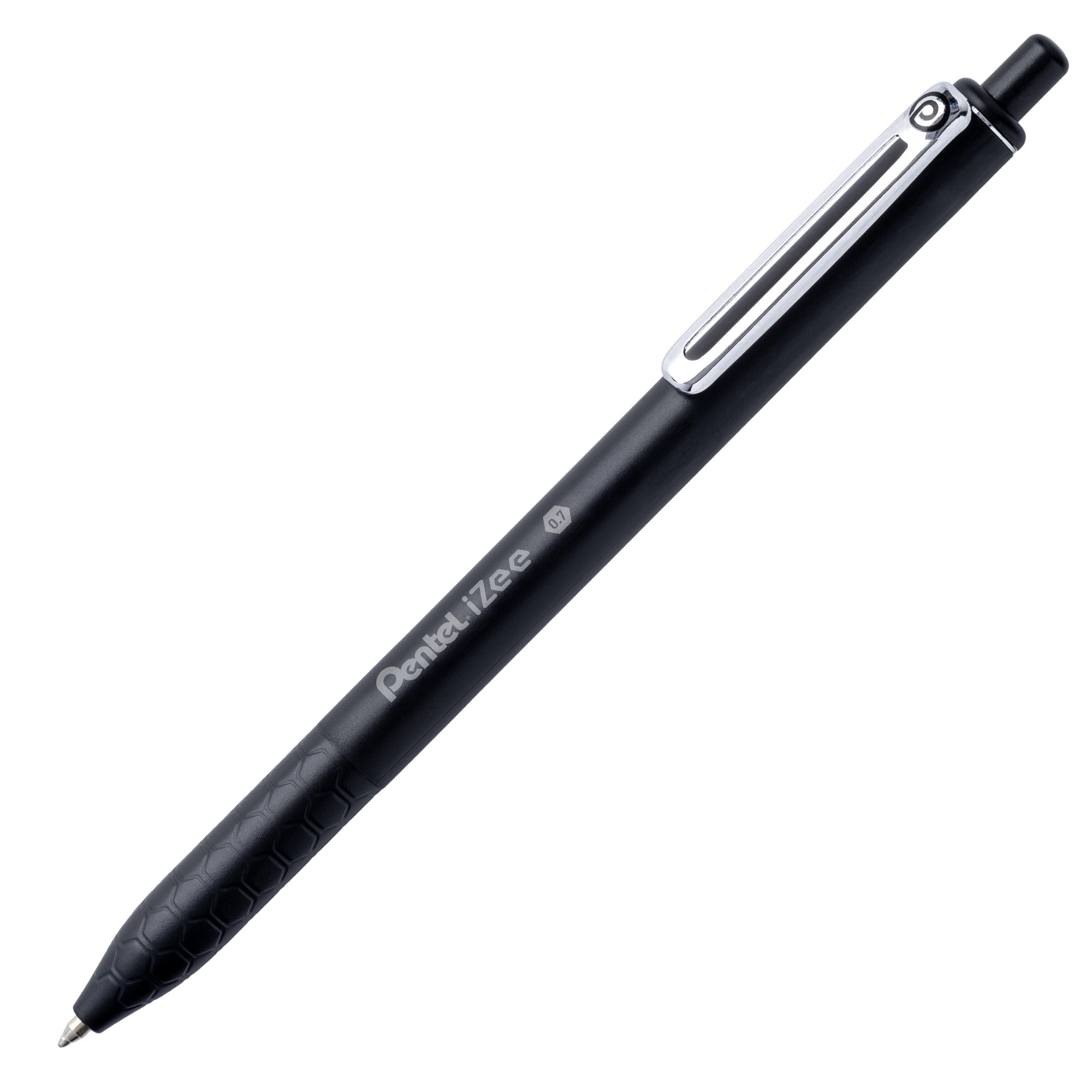 Penna gel a scatto Starline nera - tratto 0,7 mm (conf. 12