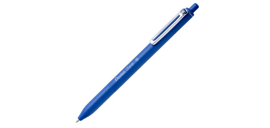 Penna a sfera a scatto iZee - punta 0,7 mm - blu - Pentel