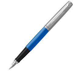 Penna stilografica Jotter Original - punta M - fusto blu - Parker