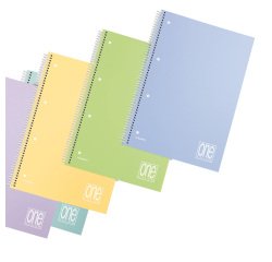 Blasetti One Color writing notebook A5 81 sheets Multicolour
