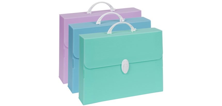 Valigetta Polionda Every Line Pastel - 27x37,5 cm - dorso 8 cm - Favorit