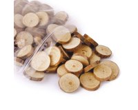 Fettine di legno naturale - CWR - conf. 100 pezzi