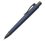 Penna a sfera a scatto Poly Ball - Punta 0,7 mm - fusto blu navy - Faber-Castell