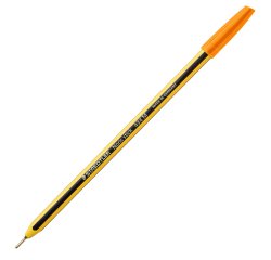 Penna a sfera Noris Stick - punta 1,0 mm - arancione - Staedtler - conf. 10 pezzi