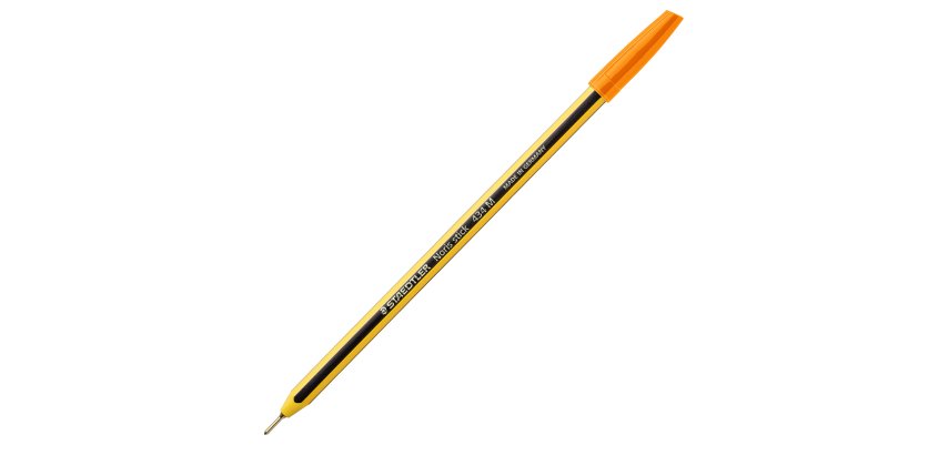 Penna a sfera Noris Stick - punta 1,0 mm - arancione - Staedtler - conf. 10 pezzi
