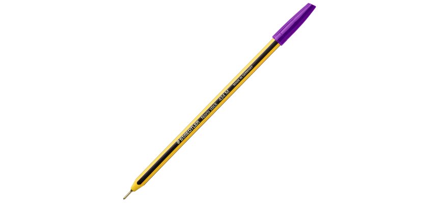 Penna a sfera Noris Stick - punta 1,0 mm - violetto - Staedtler - conf. 10 pezzi