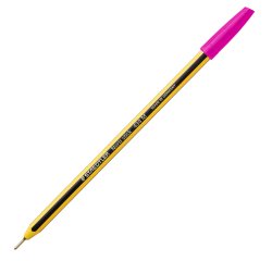 Penna a sfera Noris Stick - punta 1,0 mm - magenta - Staedtler - conf. 10 pezzi