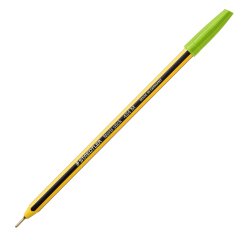 Penna a sfera Noris Stick - punta 1,0 mm - verde chiaro - Staedtler - conf. 10 pezzi