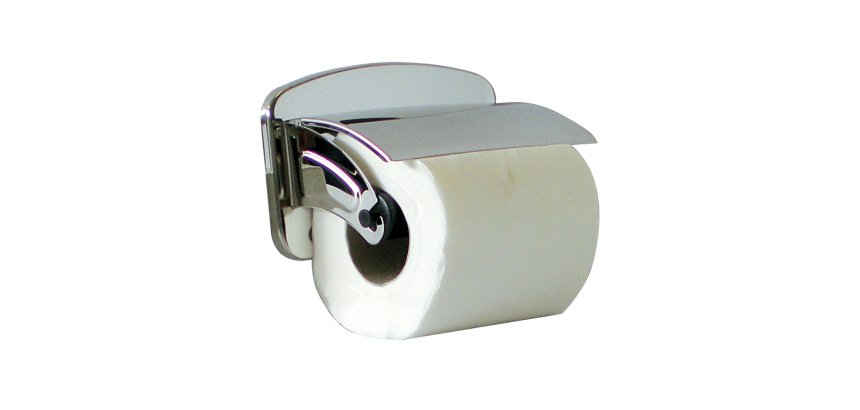 Portarotolo carta igienica Brinox - acciaio inox - Medial