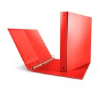 Raccoglitore Nettuno - 22 x 30 cm - 4 anelli a Q 65 mm - dorso 8,5 cm - rosso - Sei Rota