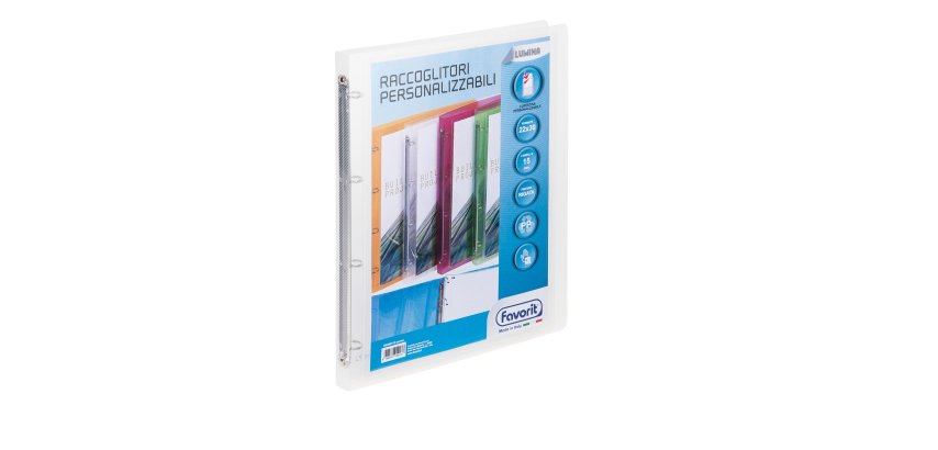 Favorit Hawai ring binder A4 Transparent