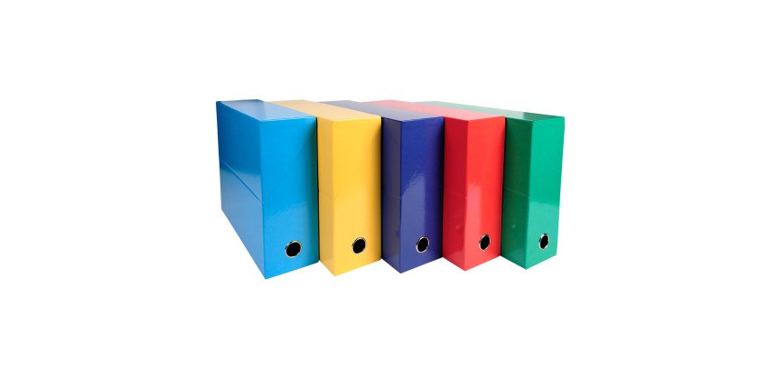 Scatola per progetti dorso 90mm Iderama cartoncino - 25,5x34cm