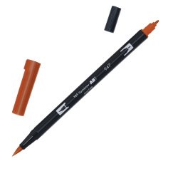 Pennarello Dual Brush N947 - burnt sienna - Tombow