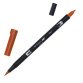 Pennarello Dual Brush N947 - burnt sienna - Tombow