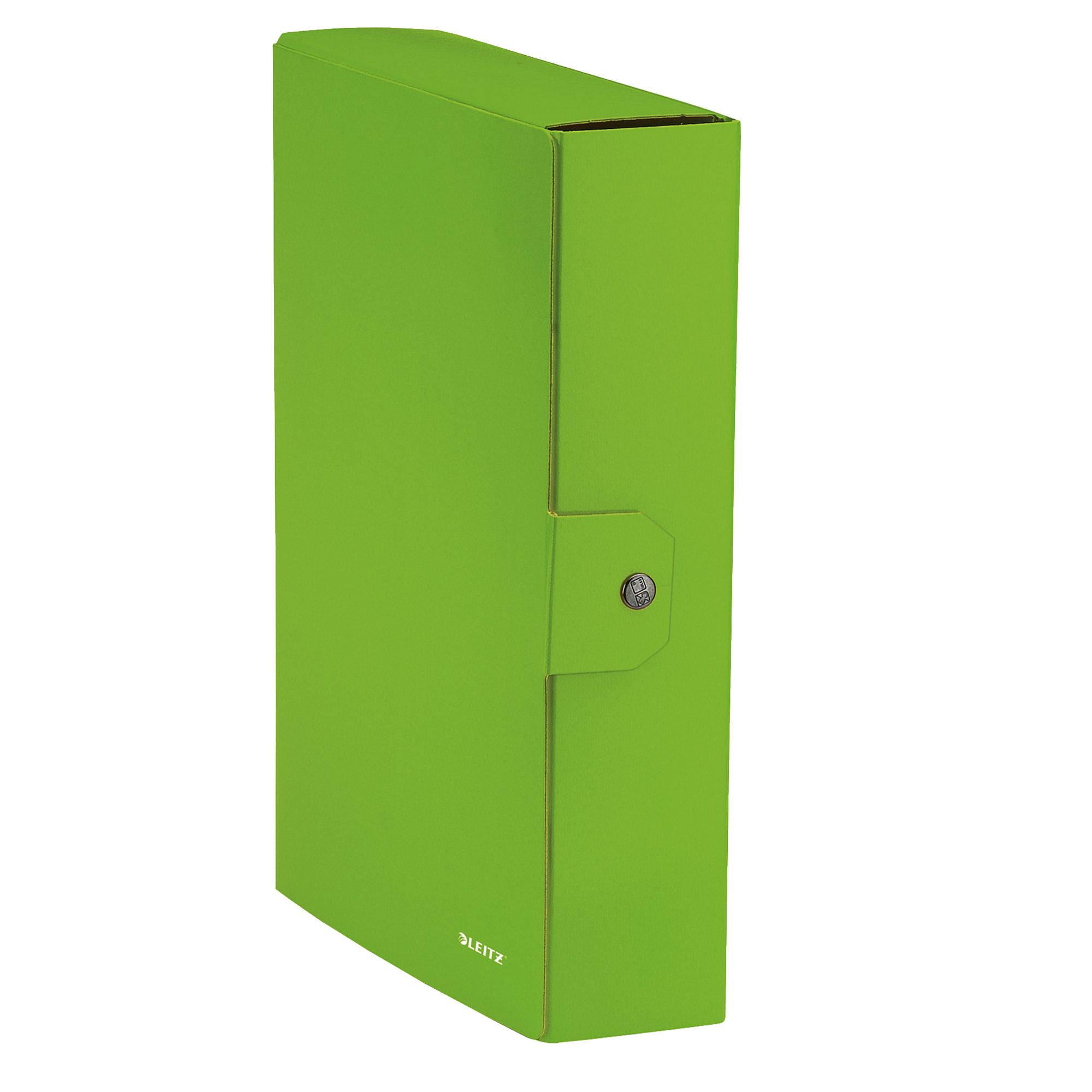 Scatola progetto WOW - dorso 8 cm - verde lime - Leitz su