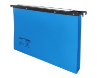 Cartella sospesa Cartesio PP - cassetto - PPL - interasse 39 cm - fondo U - 37 x 25 cm - blu - Bertesi