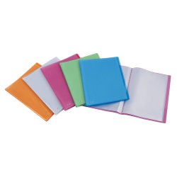 Portalistini a fogli fissi Lumina - 20 buste - 22x30cm - colori assortiti - Favorit