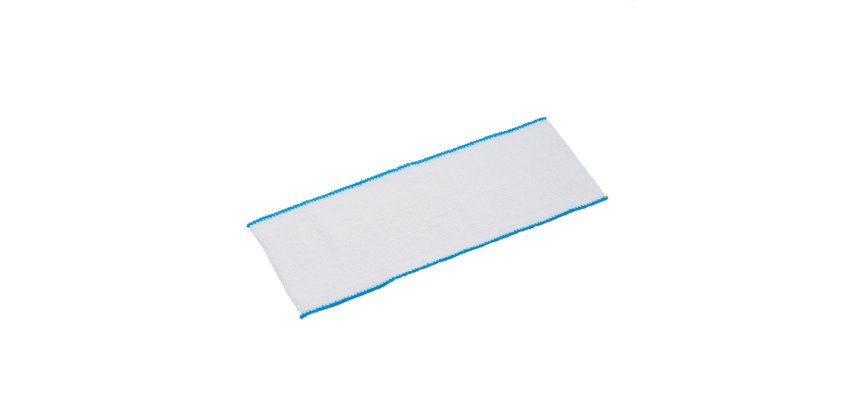 Panno Mop Swispo - bianco con bordo blu - 44 x 14 cm - Vileda - conf. 50 pezzi