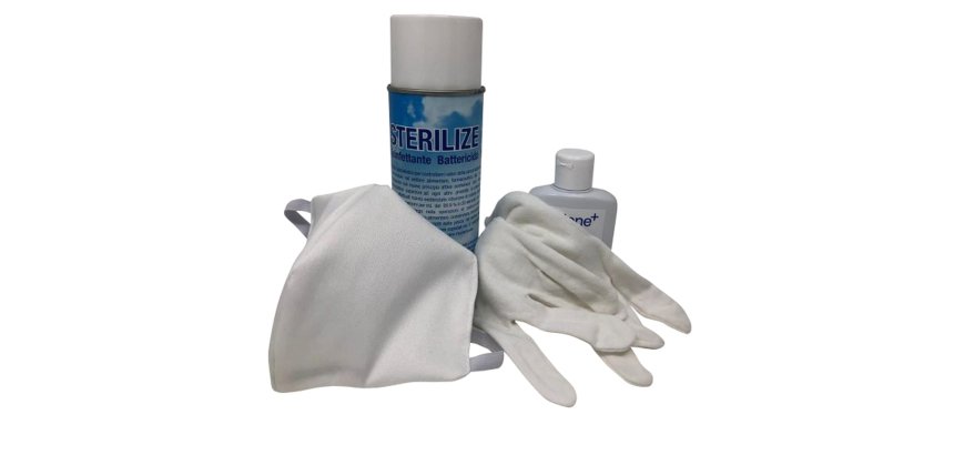Kit ufficio igienizzante - per postazione lavoro - MKC