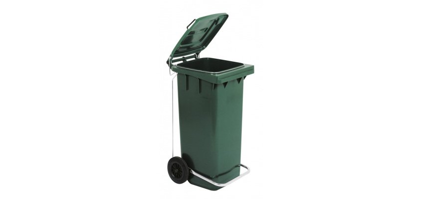 Kit pedale + anello per bidone carrellato 120 L - Mobil Plastic