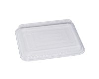 Coperchi trasparenti in PET - 22,9 x 17,9  cm - Cuki Professional - pack 100 pezzi