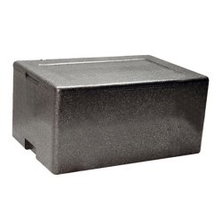 Cassa termica - in polipropilene espanso - per il trasporto alimenti - 61 x 43 x 21,5 cm - Cuki Professional