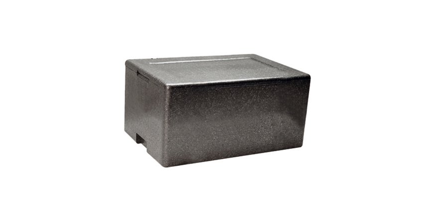 Cassa termica - in polipropilene espanso - per il trasporto alimenti - 61 x 43 x 28,5 cm - Cuki Professional