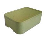 Cassa termica - in polistirolo espanso - per il trasporto alimenti - 59,4 x 41,5 x 18,5 cm - Cuki Professional