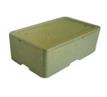 Cassa termica - in polistirolo espanso - per il trasporto alimenti - 57,8 x 37,4 x 21,1 cm - Cuki Professional