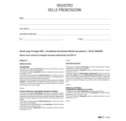 Registro delle prenotazioni - 32 pag - Edipro