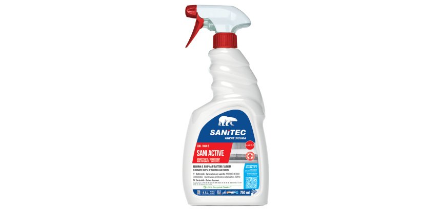 Disinfettante sgrassatore Sani Active - 750 ml - Sanitec