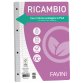 Ricambi c/rinforzo ecologico - A4 - 100gr - 40 fg - 1 rigo c/margine - Favini