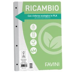 Favini Ricambi BIO note paper Rectangle White 40 sheets