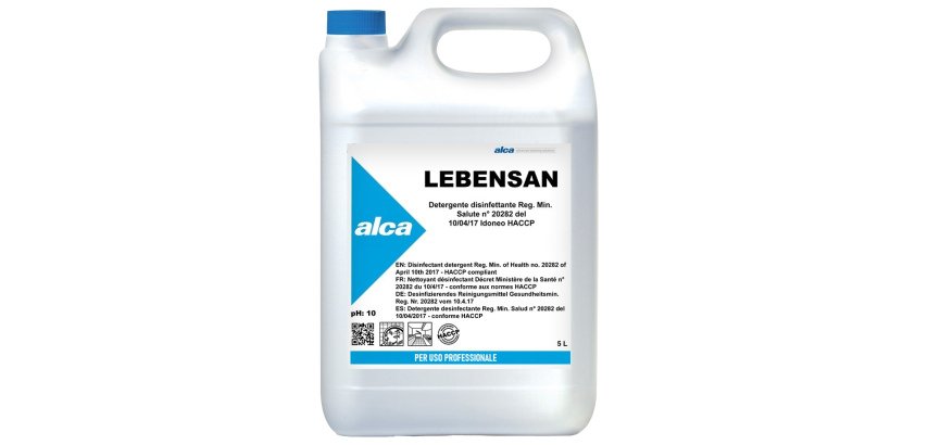 Disinfettante Lebensan - tanica 5 L - Alca