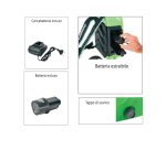 Pompa a zaino Futura - a batteria - 8 L - Verdemax