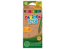 Matita colorata Tita Eco Family - colori assortiti - Carioca - astuccio12 pezzi