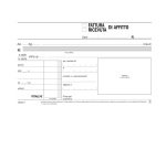 Blocco ricevute/ fatture di affitto - 50/50 copie autoricalcanti - 16,8 x 10 cm - DU1612C0000 - Data Ufficio