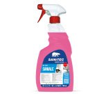 Detergente multisuperficie Sanialc - trigger 750 ml - alcolico - Sanitec